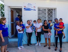 Casita Infantil "Amiguitos del Oro Azul"