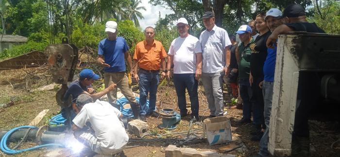 Impulsan obras para mejorar abasto de agua en La Habana