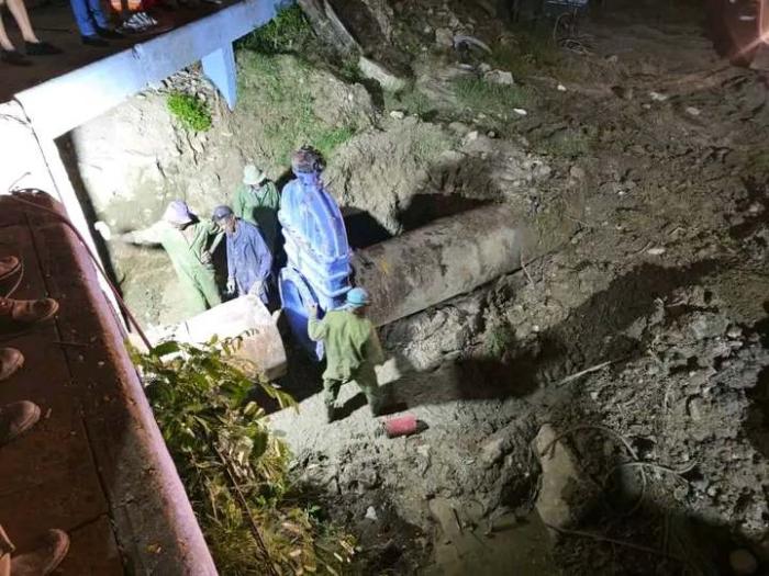 rehabilitación en el principal sistema de abasto de agua a Santiago de Cuba