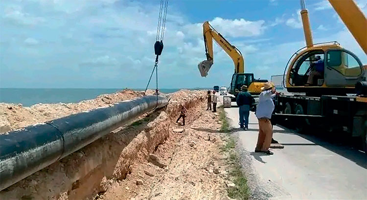 El plan anual de inversiones hidráulicas se comportó en el país al 62 % al cierre del primer semestre del 2024. Foto: Tomada de Inversiones del INRH