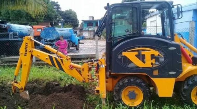 Trabajos en Ciego de Ávila