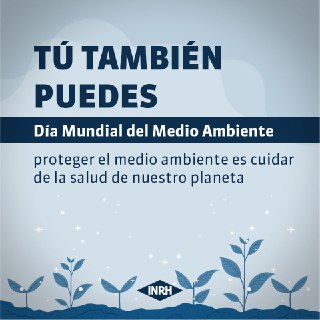 Cuidemos nuestro hogar de nosotros depende su sostenibilidad Día Mundial del Medioambiente