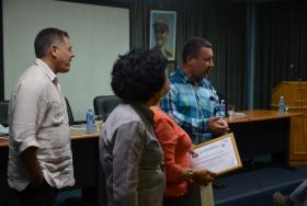 Trabajadora estimulada