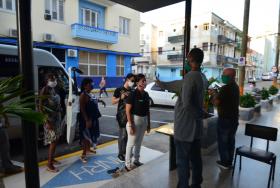 el INRH cumplimentando las medidas contra la COVID-19