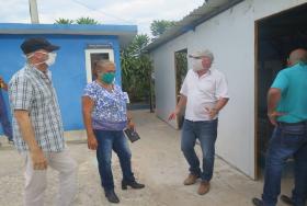 Visita a la potabilizadora el Caney