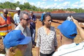 Chequea Viceprimera Ministra Cuenca Sur